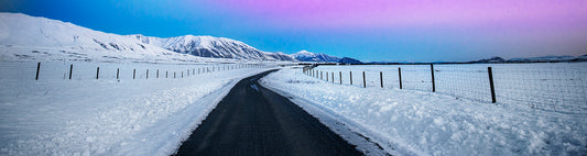 Tekapo Panoramic metalic print